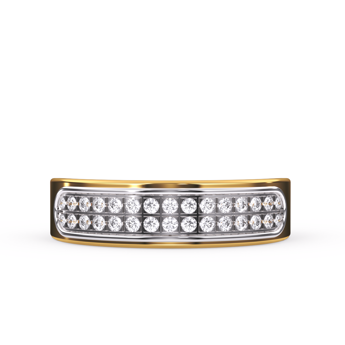 Lab Grown Round Diamond Couple Set
